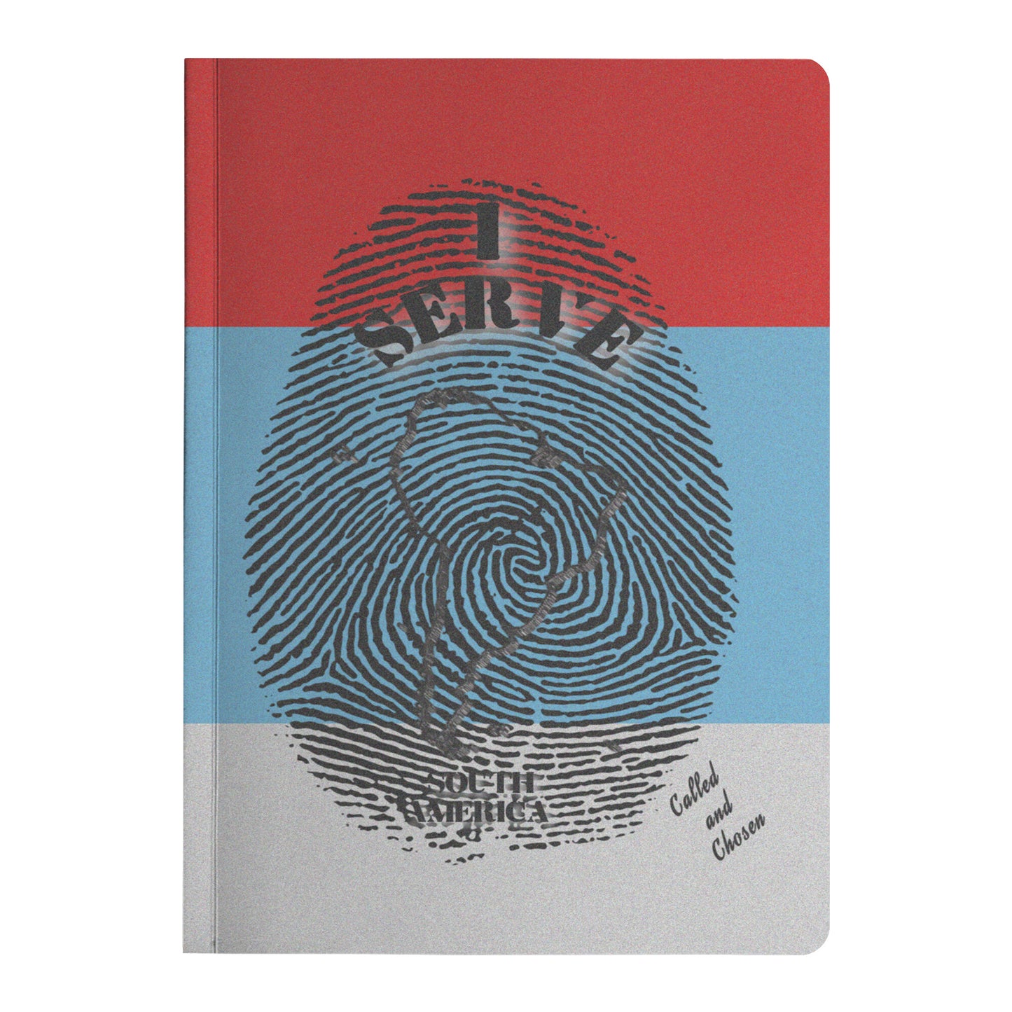 I Serve South America Fingerprint Notebook