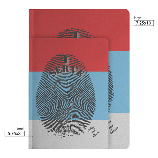 I Serve South America Fingerprint Notebook