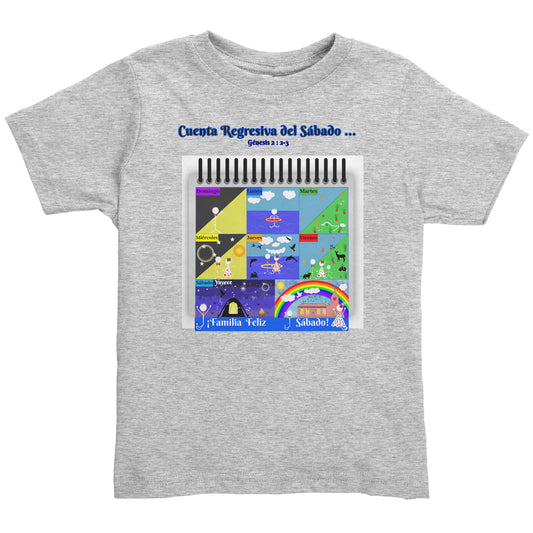Spanish || Toddler Boy's Sabbath Matching Family Shirt