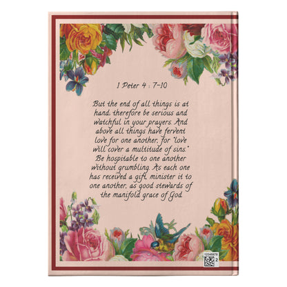 Personalized Vintage Rose Spiritual Gifts Journal