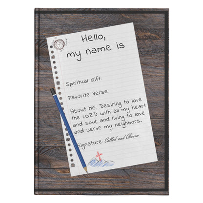 Personalized Wooden Spiritual Gifts Journal