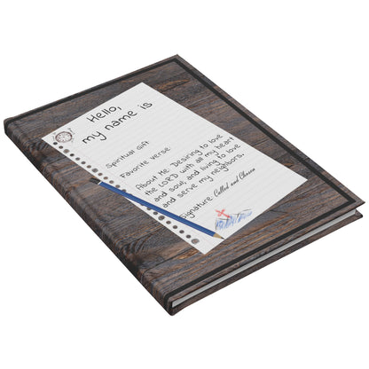 Personalized Wooden Spiritual Gifts Journal
