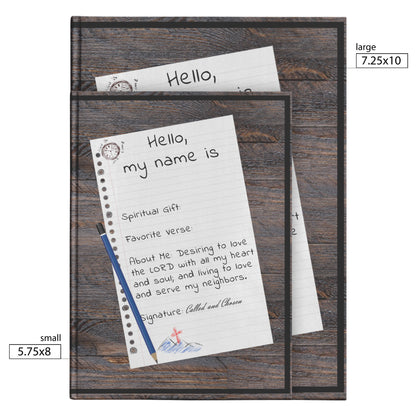 Personalized Wooden Spiritual Gifts Journal