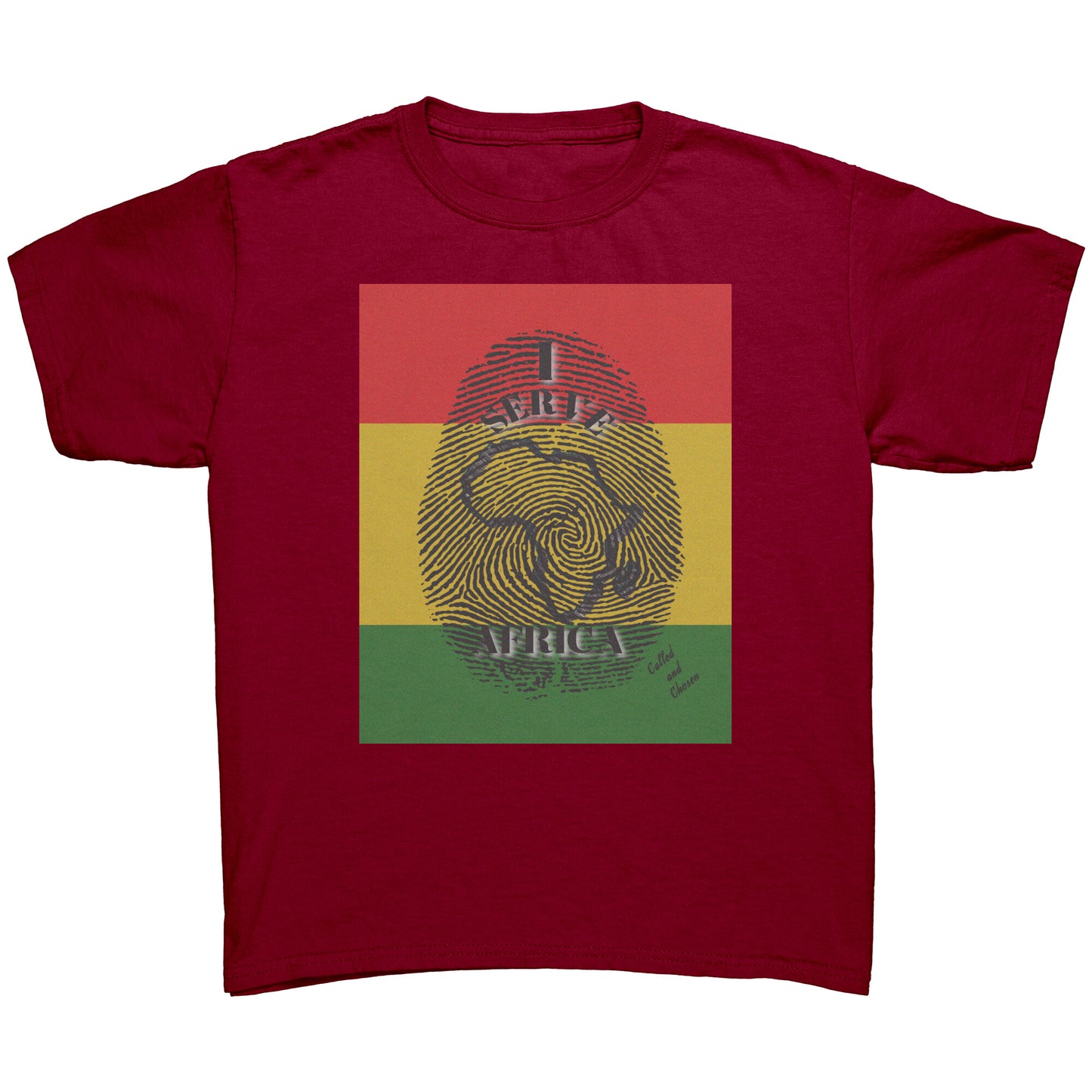 Youth Unisex I Serve Africa T-Shirt