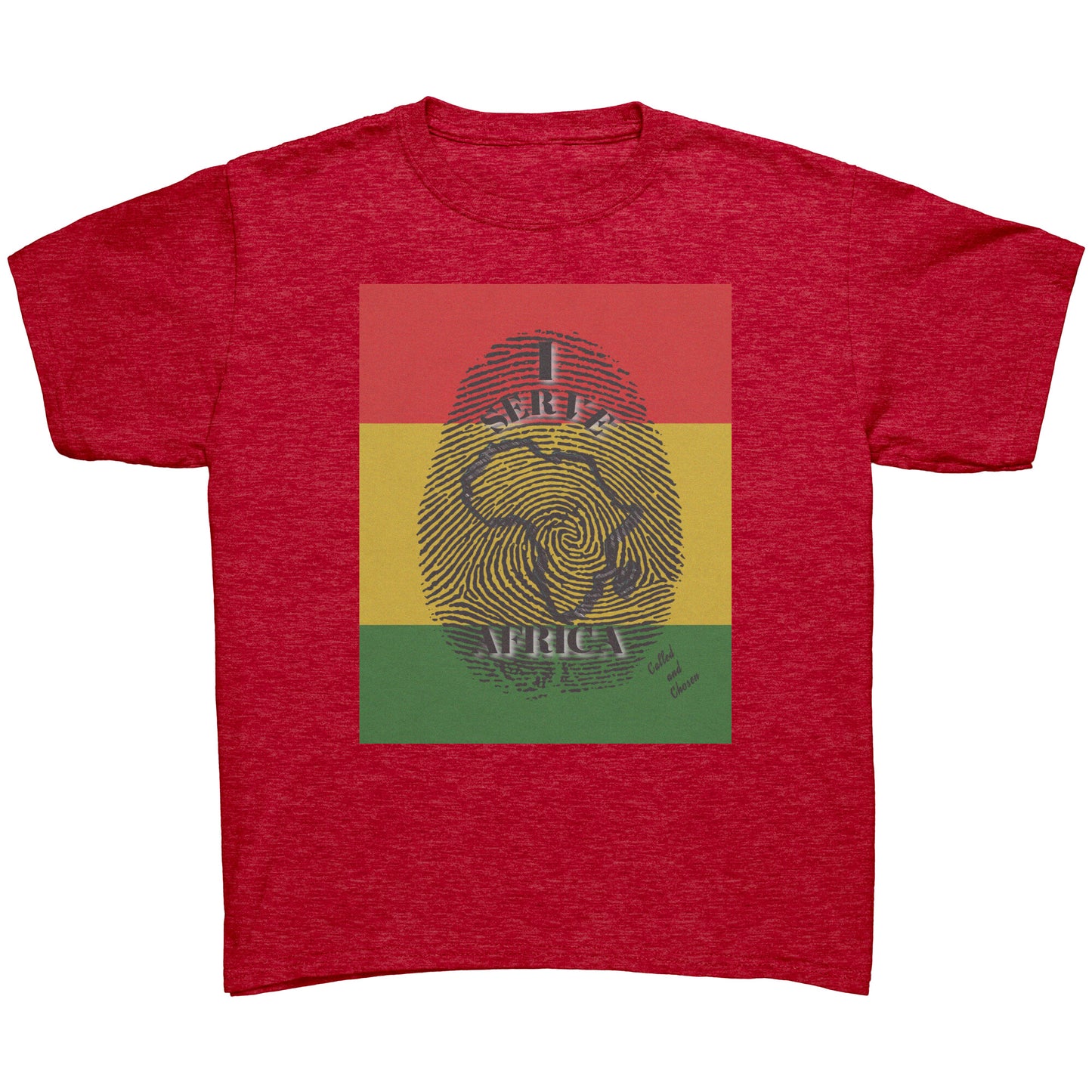 Youth Unisex I Serve Africa T-Shirt