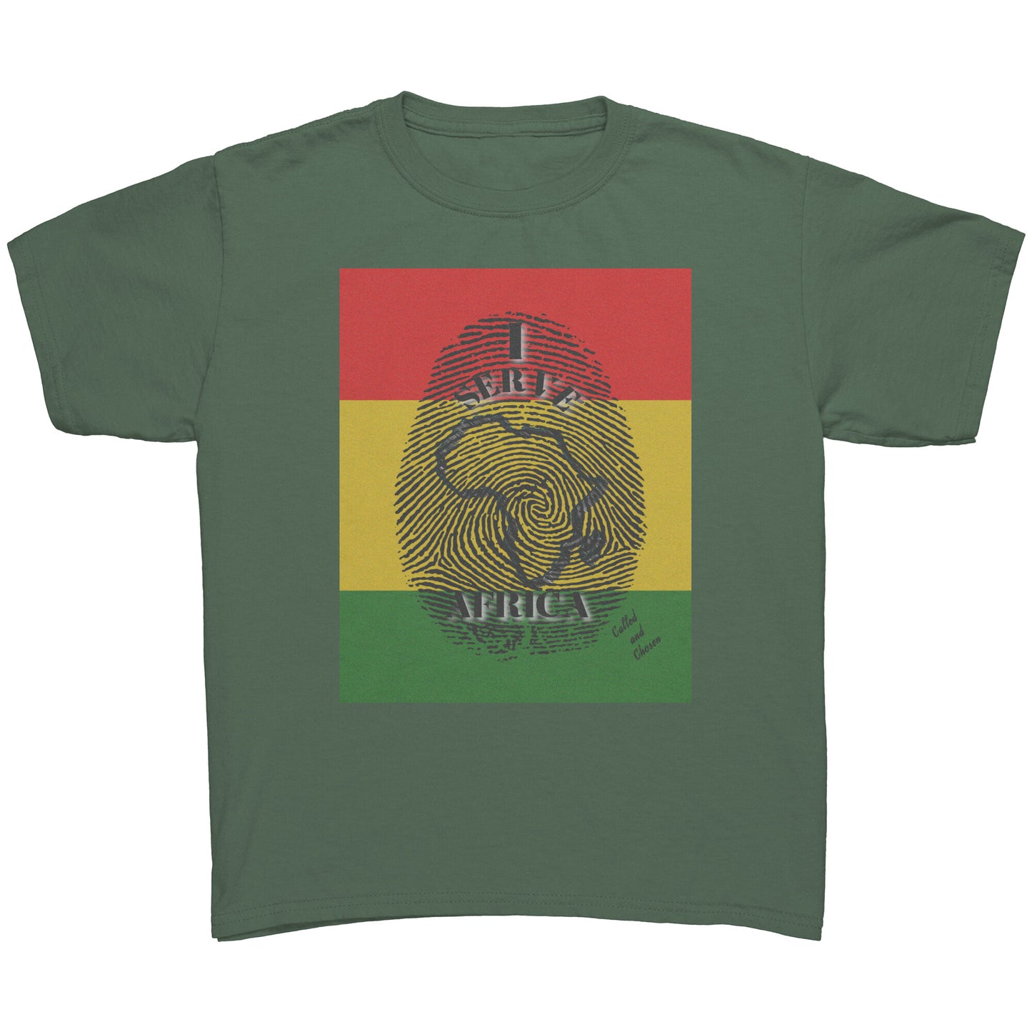 Youth Unisex I Serve Africa T-Shirt