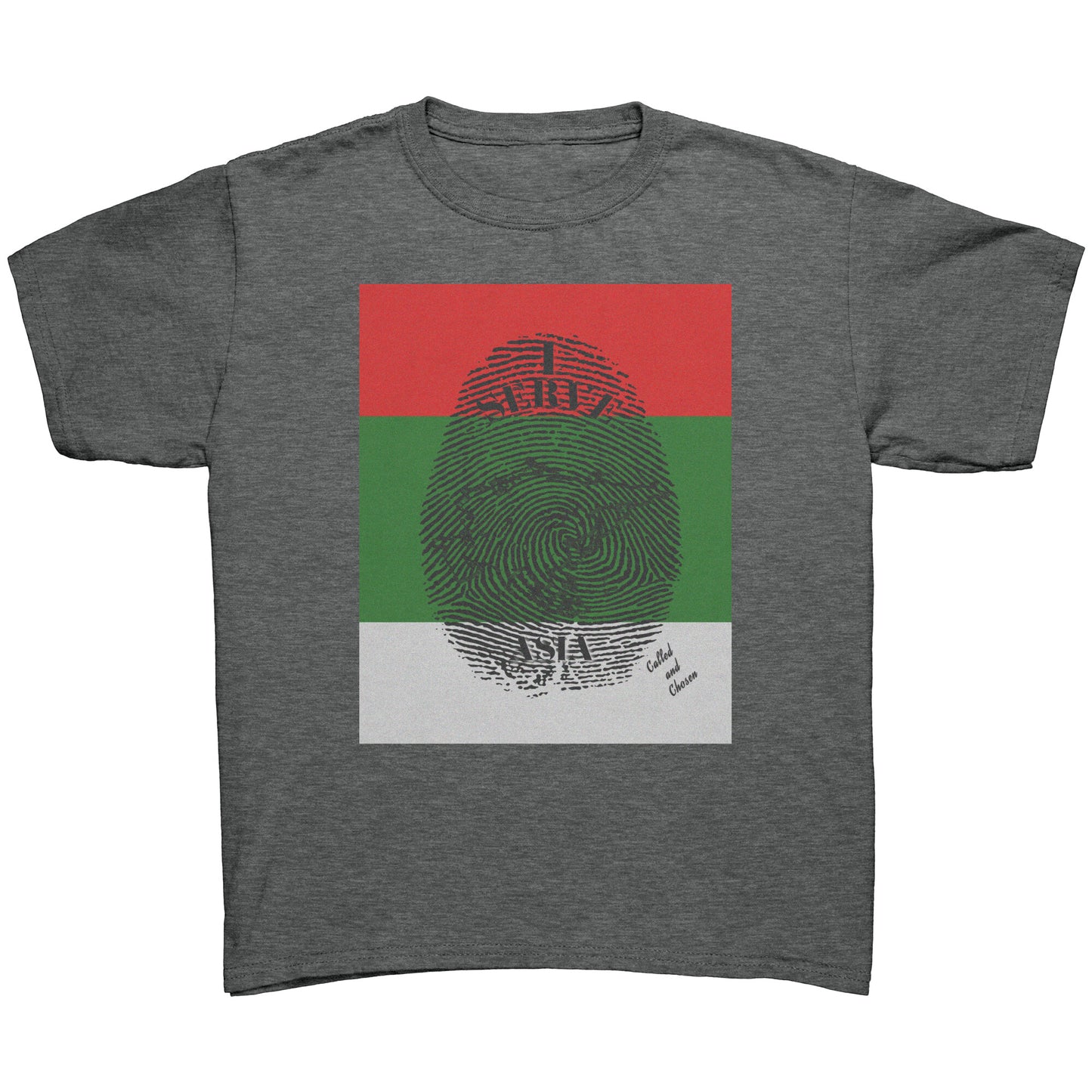 Youth Unisex I Serve Asia T-Shirt