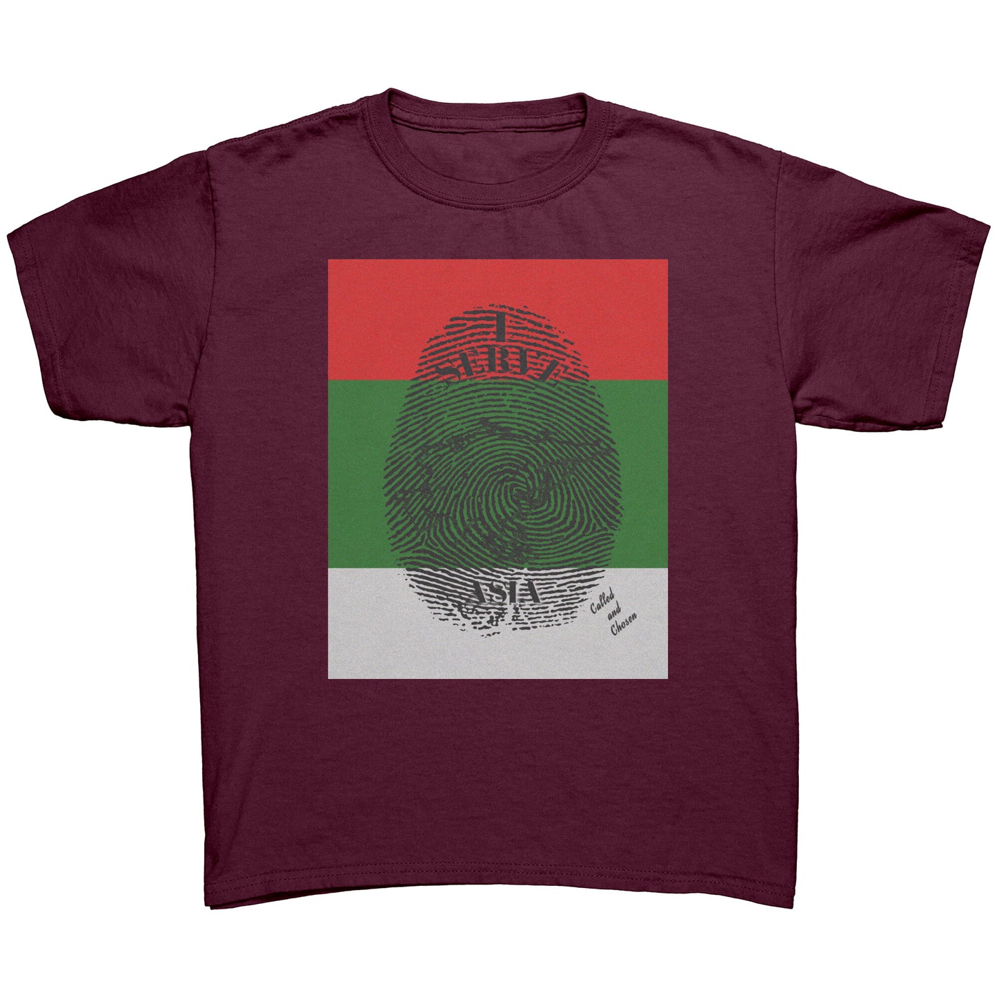 Youth Unisex I Serve Asia T-Shirt