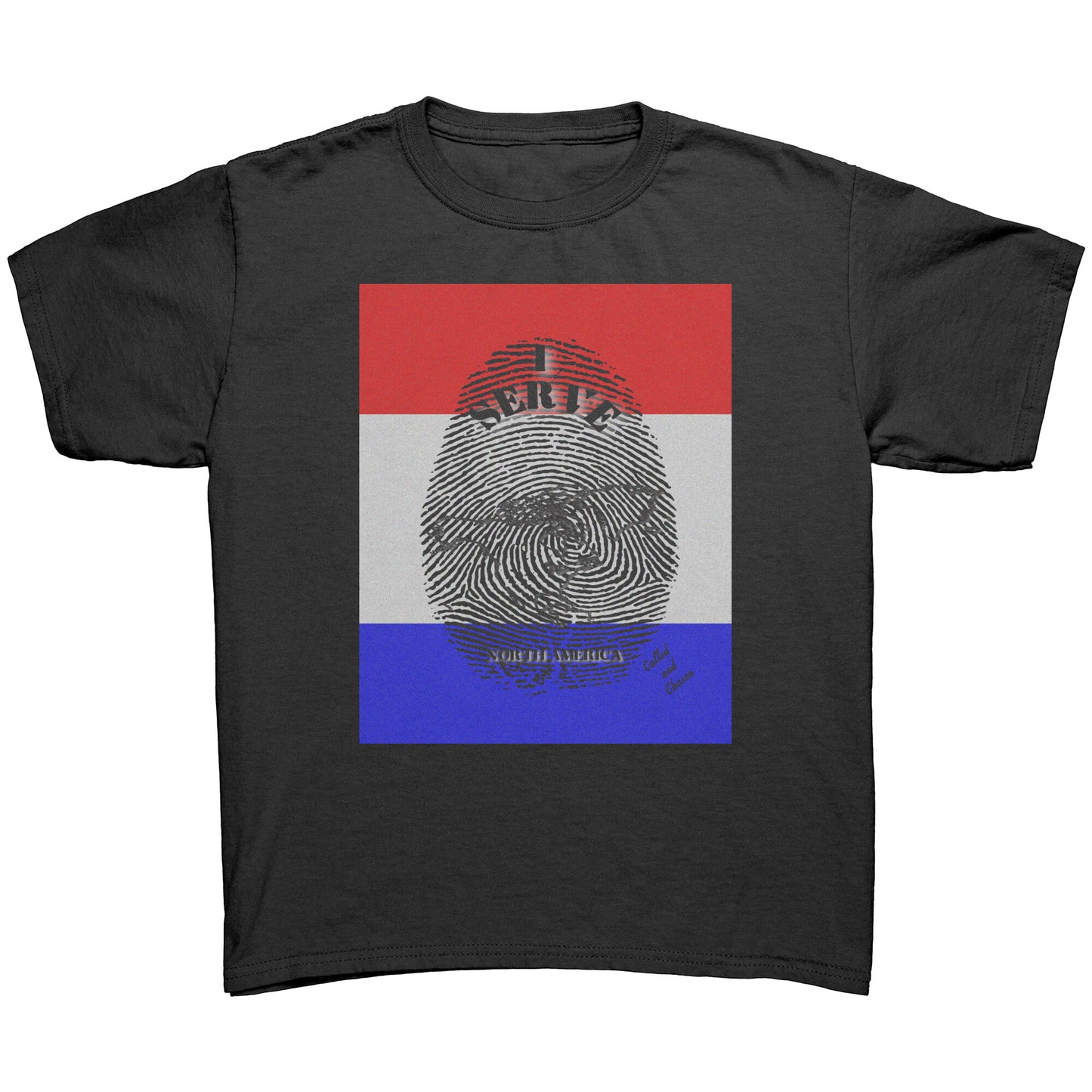 Youth Unisex I Serve North America T-Shirt