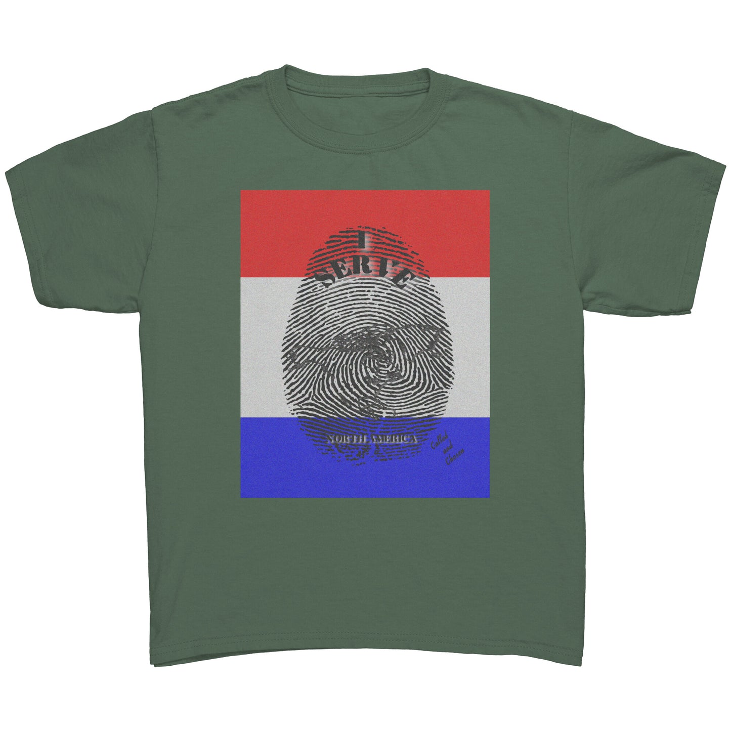 Youth Unisex I Serve North America T-Shirt