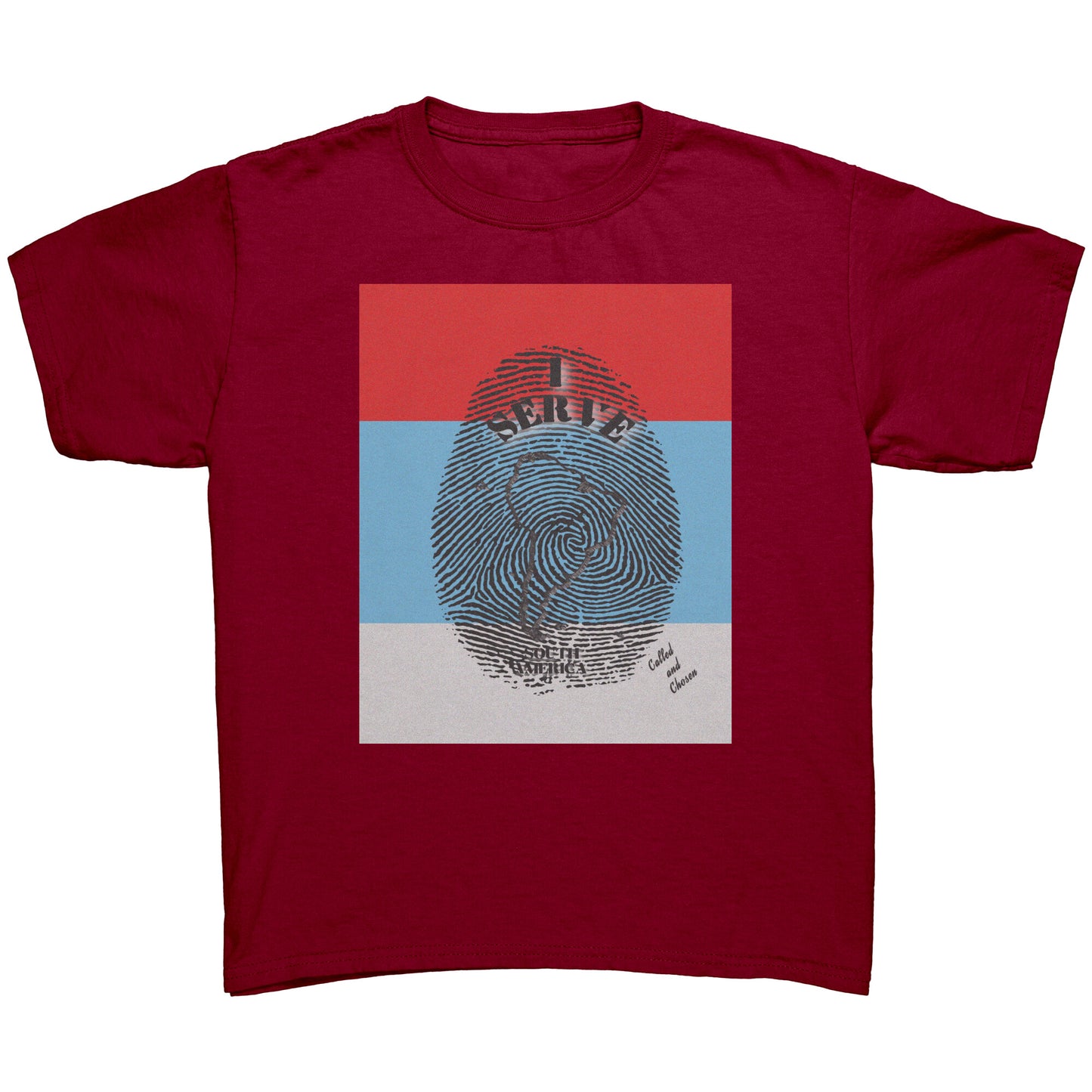 Youth Unisex I Serve South America T-Shirt