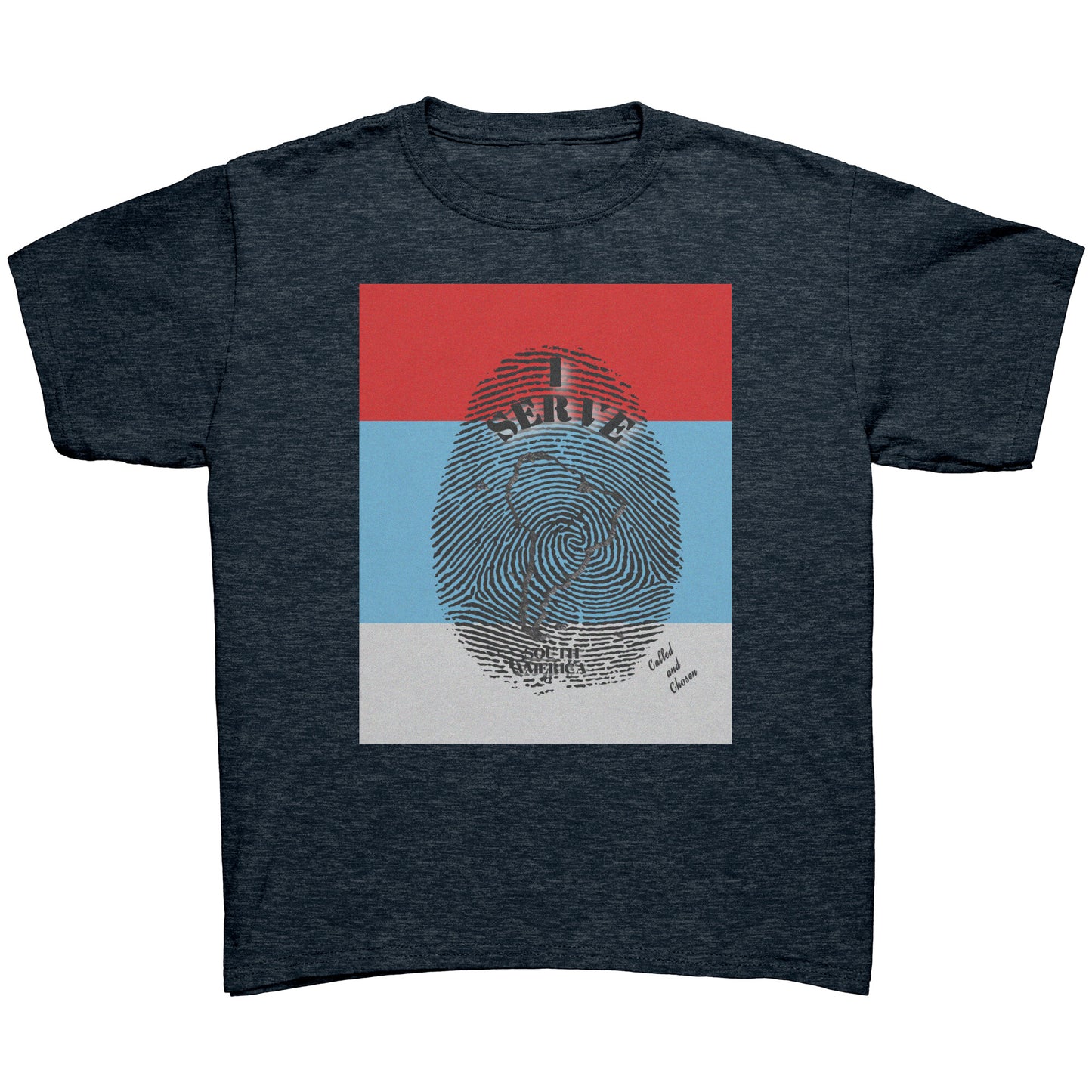 Youth Unisex I Serve South America T-Shirt