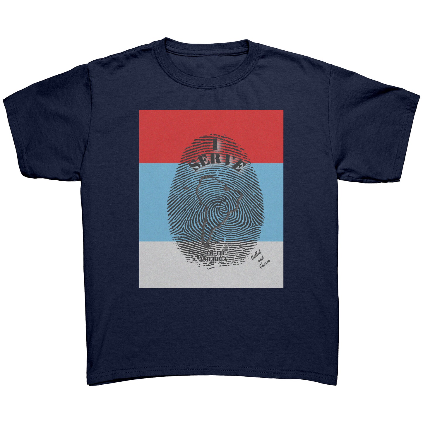 Youth Unisex I Serve South America T-Shirt