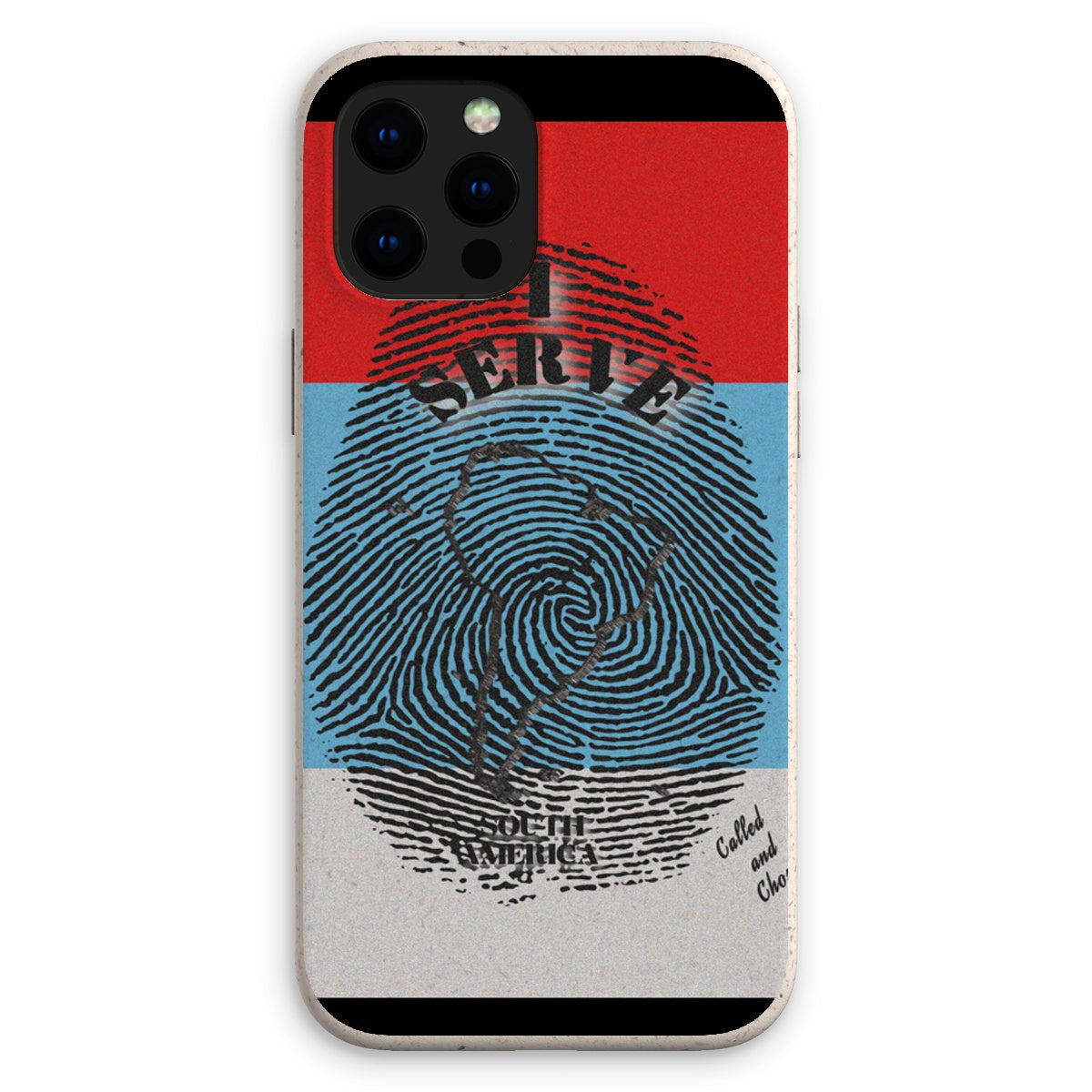 I Serve South America Fingerprint Eco Phone Case