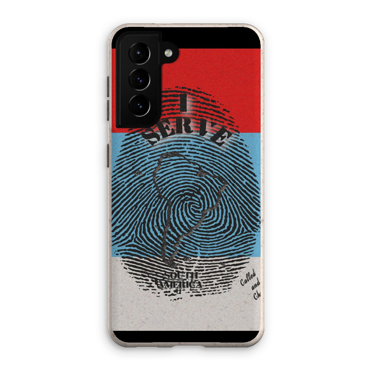 I Serve South America Fingerprint Eco Phone Case