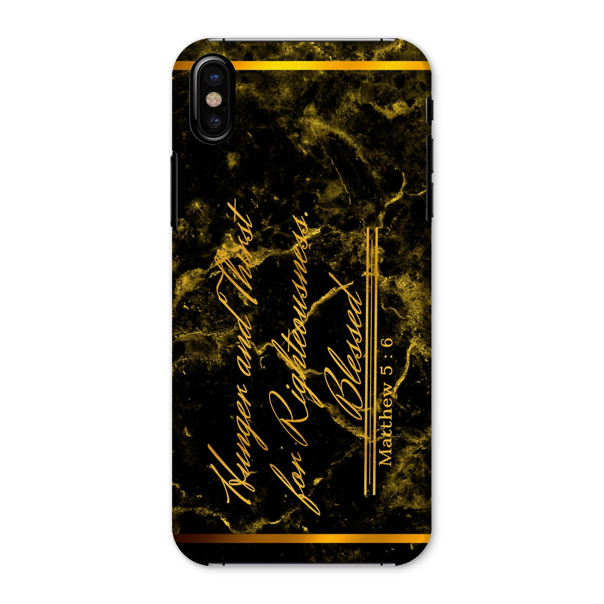 Hunger and Thirst for Righteousness || Matthew 5:6 Snap Phone Case