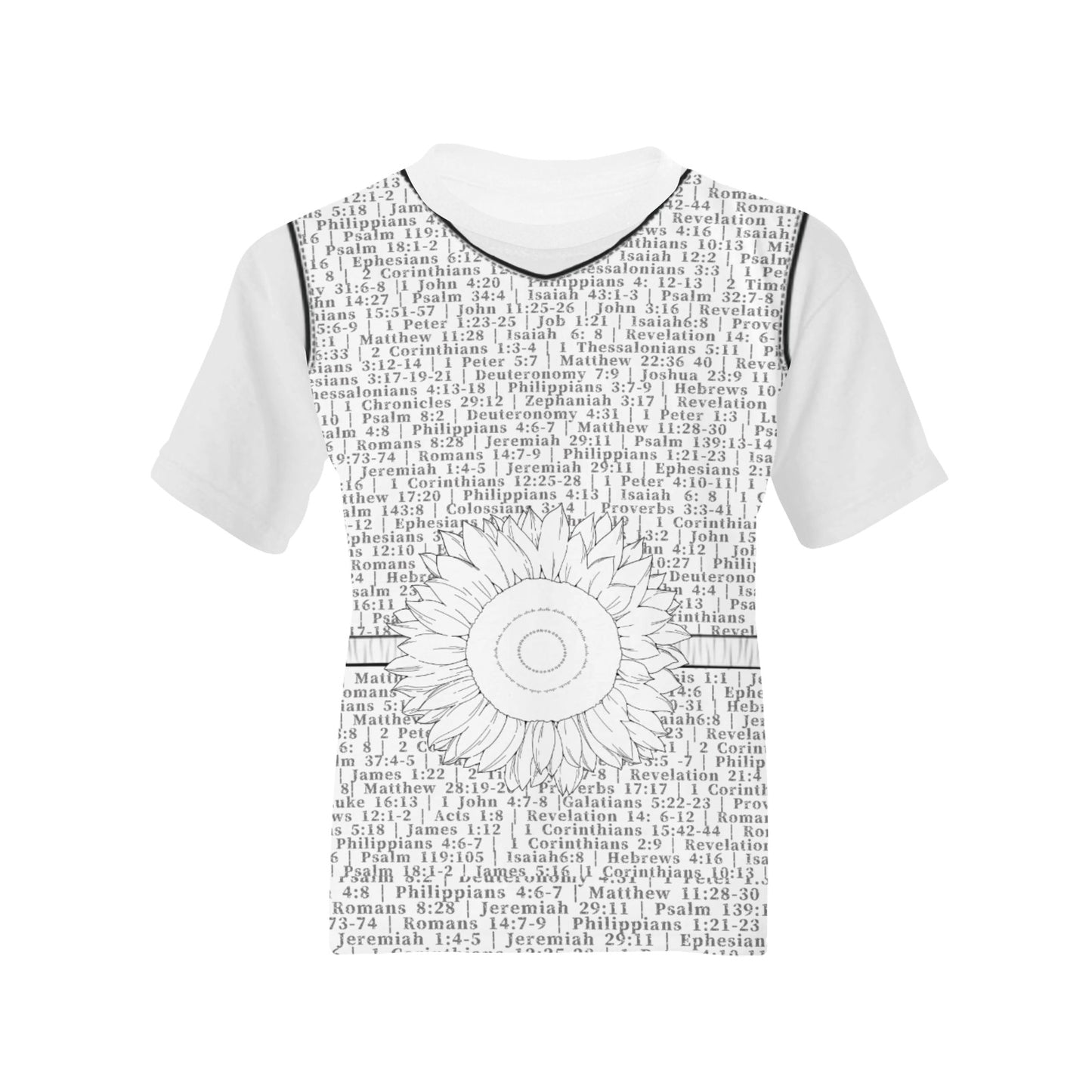 Youth Girl Psalm 139:14 Covered T-Shirt