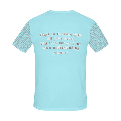 Adult Unisex Proverbs 3:5 D.H.W. Jersey Tee