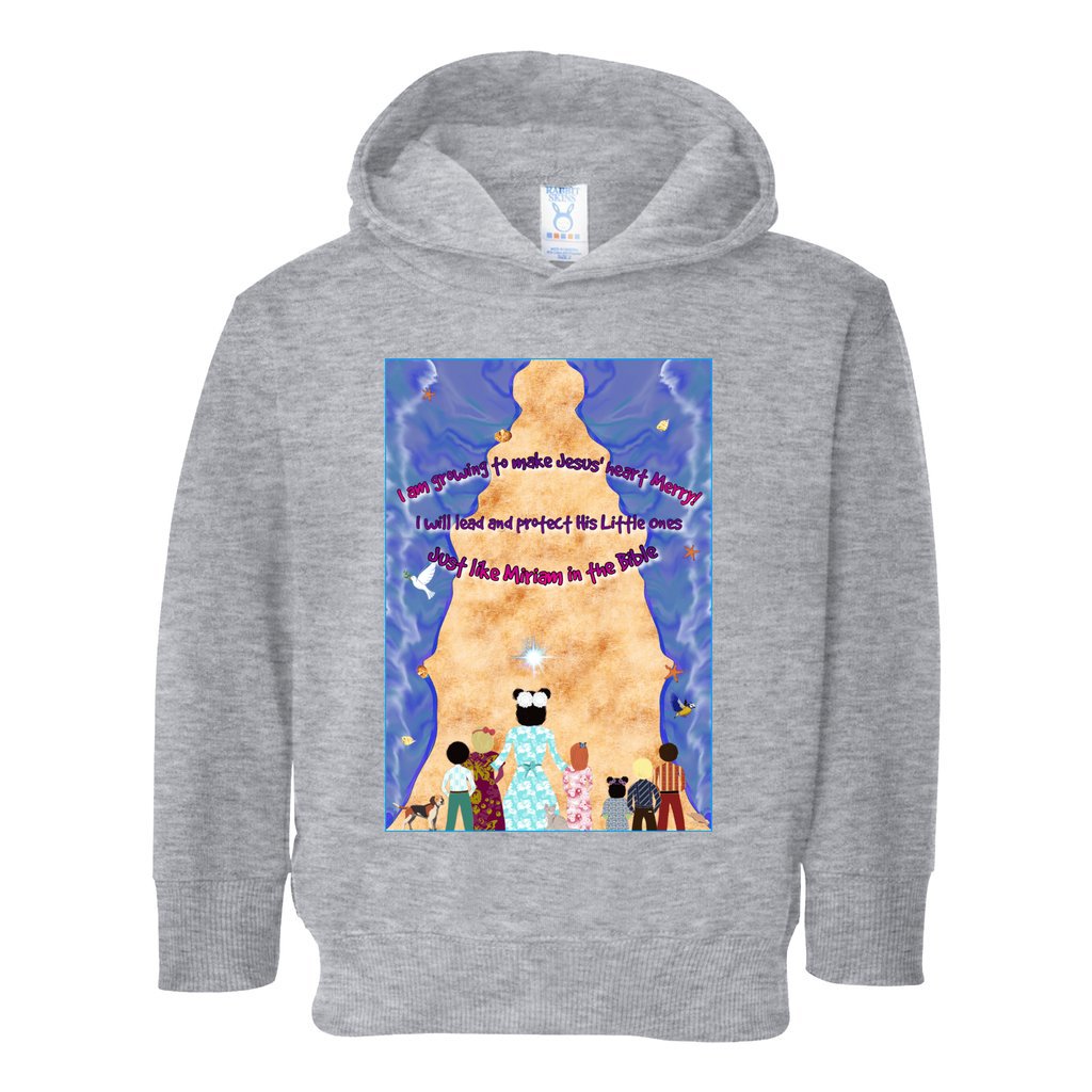 Making Jesus Merry Like Miriam Girl's Toddler Hoodie