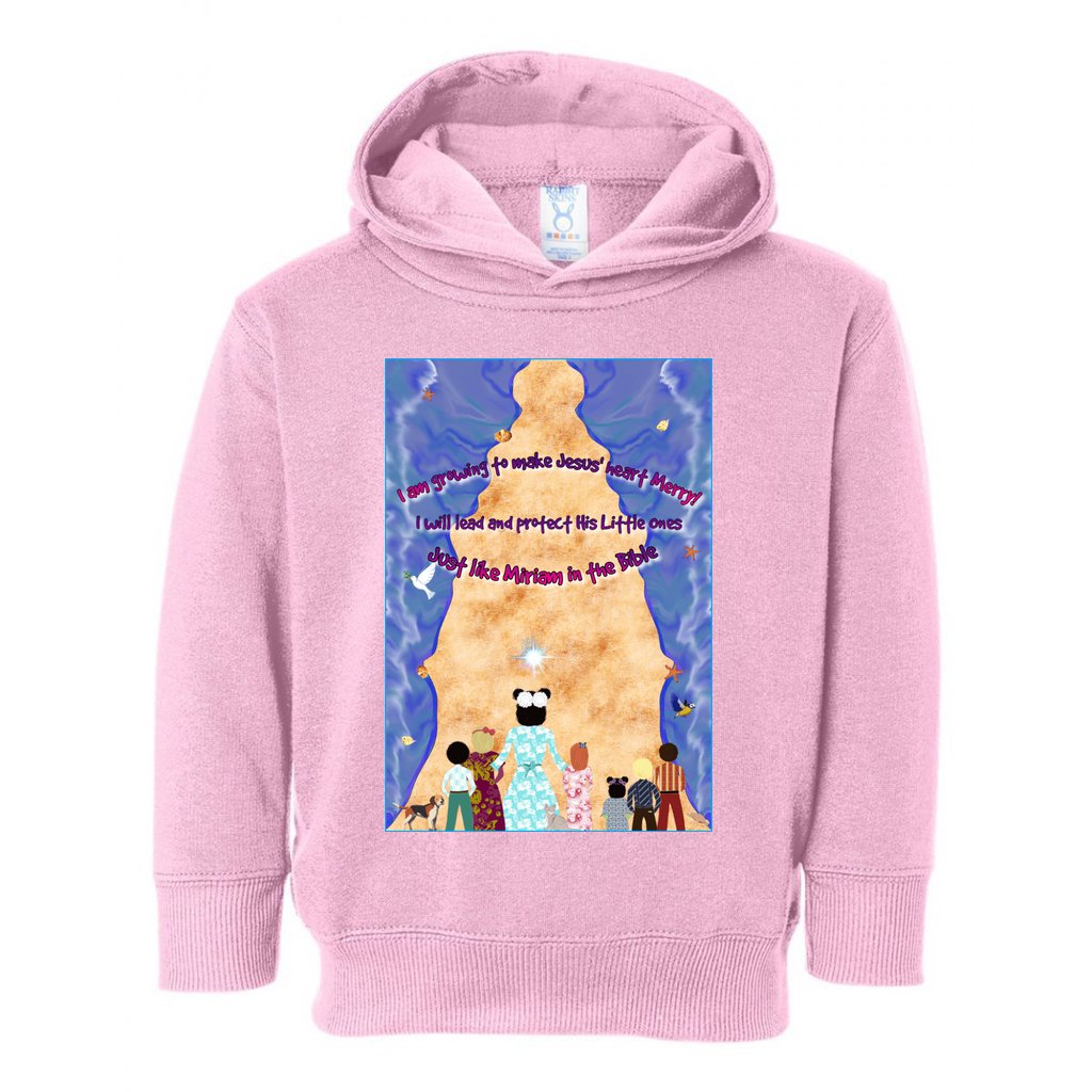 Making Jesus Merry Like Miriam Girl's Toddler Hoodie