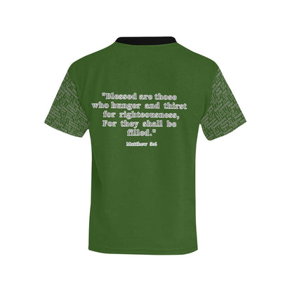 Youth Unisex Matthew 5:6 Covered T-Shirt