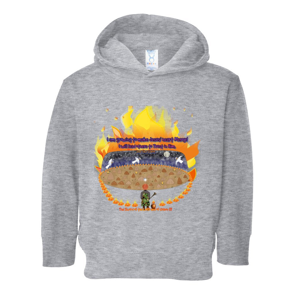 Making Jesus Merry Like Gideon Boy's Toddler Hoodie