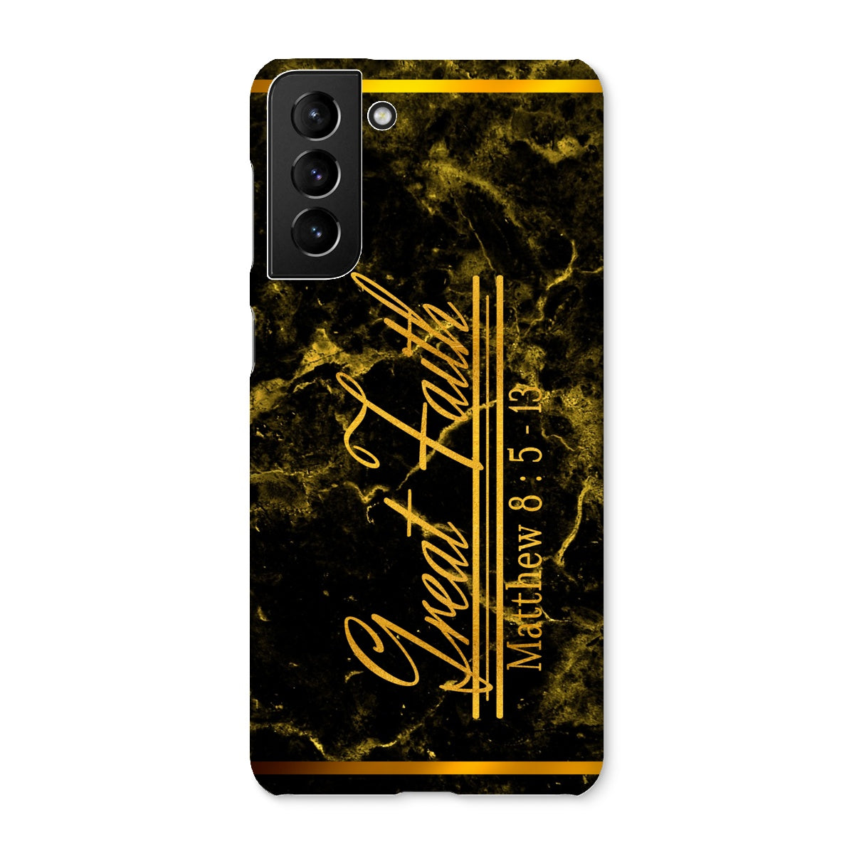Great Faith || Matthew 8:5-13 Snap Phone Case