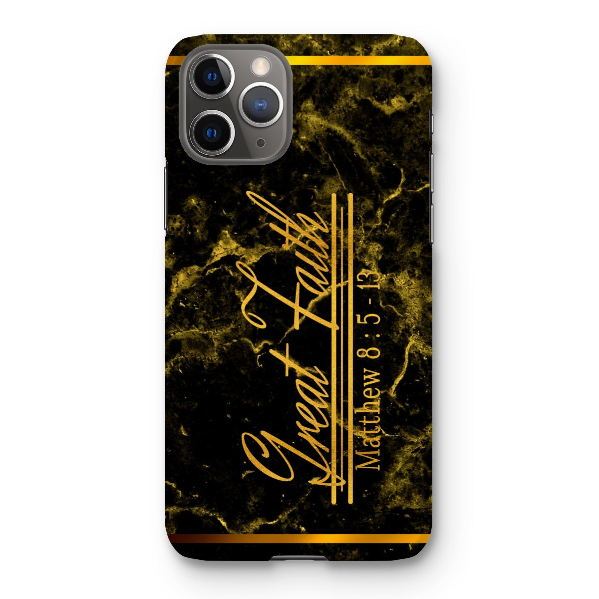 Great Faith || Matthew 8:5-13 Snap Phone Case