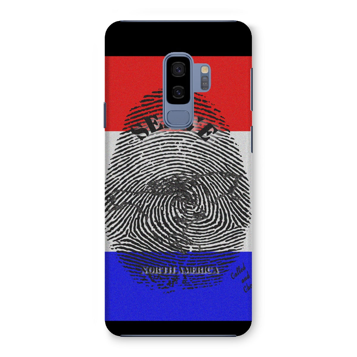 I Serve North America Fingerprint Snap Phone Case