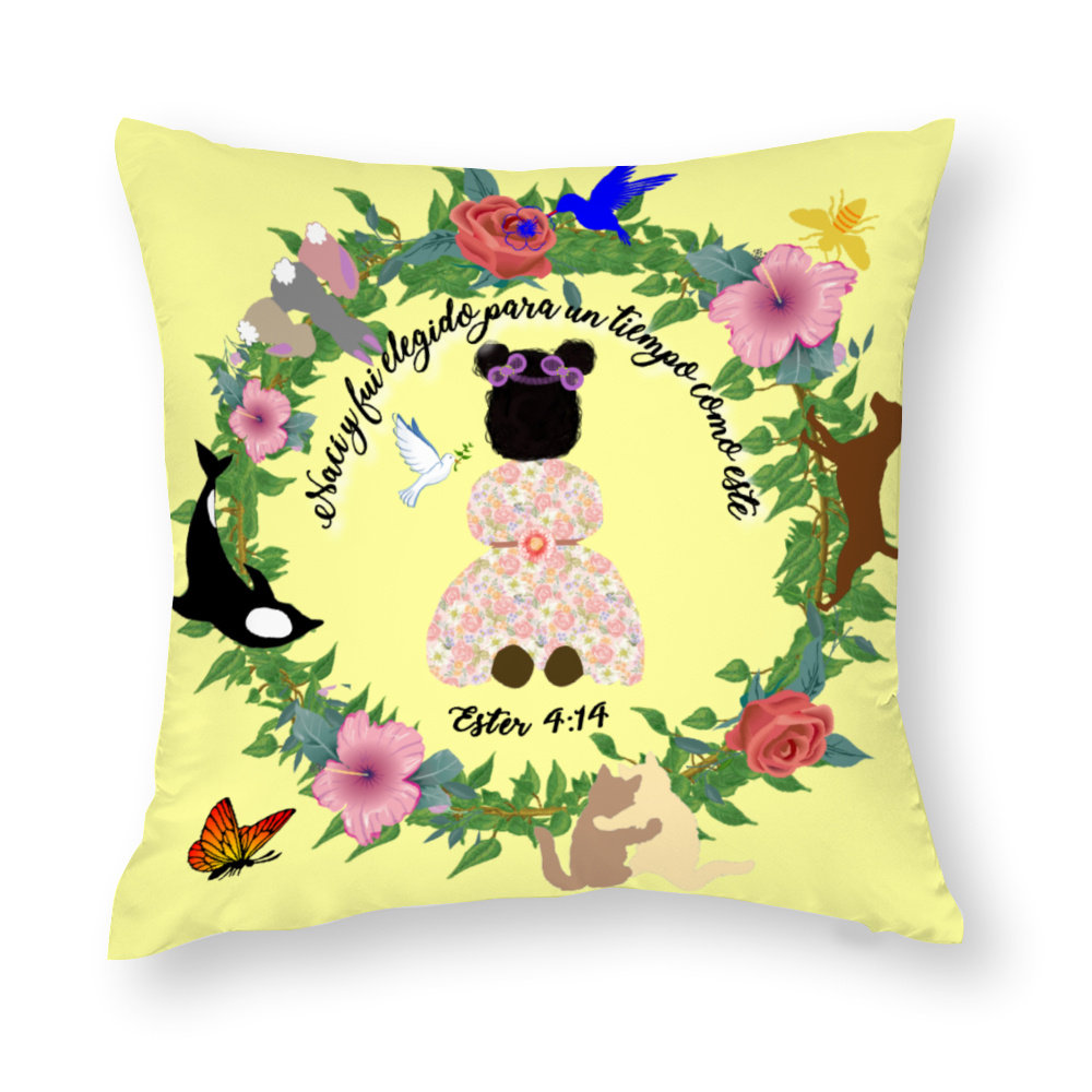 Spanish || Born For This Time Girl’s Pillowcase Set