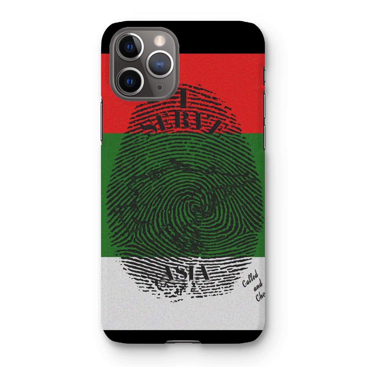 I Serve Asia Fingerprint Snap Phone Case