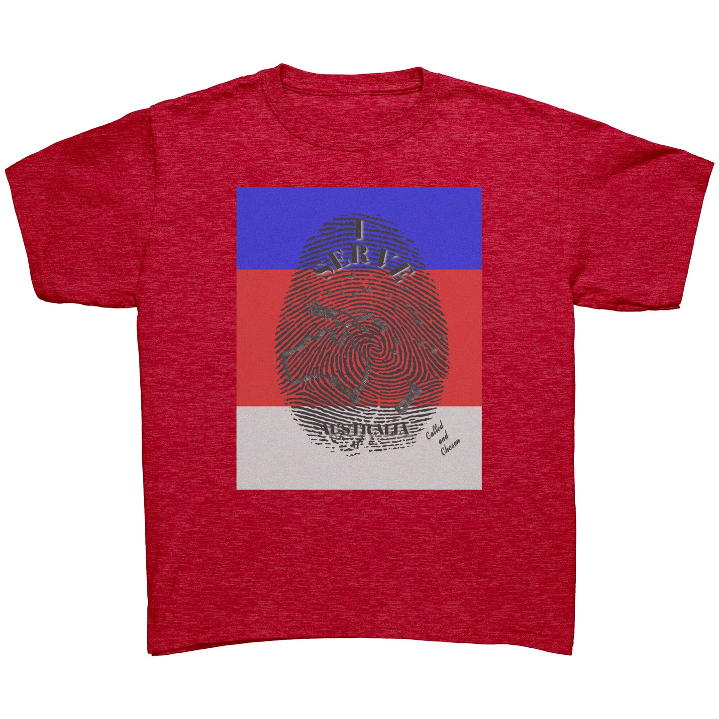 Youth Unisex I Serve Australia T-Shirt