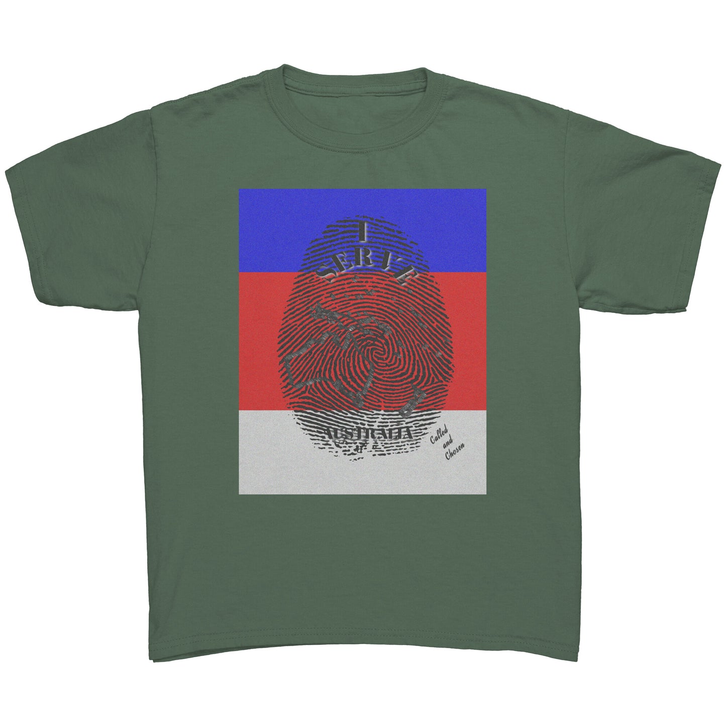 Youth Unisex I Serve Australia T-Shirt