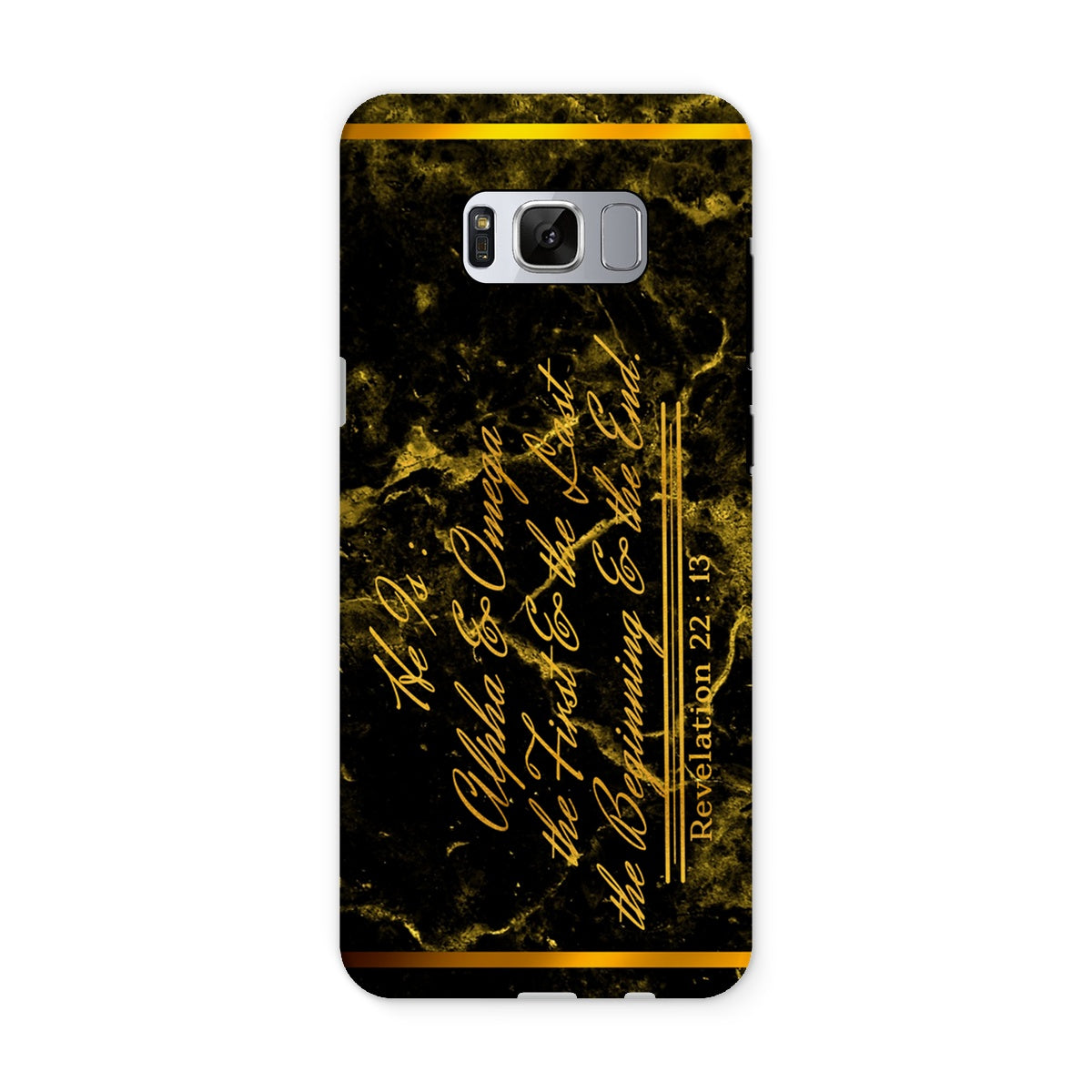 Alpha & Omega || Revelation 22:13 Tough Phone Case