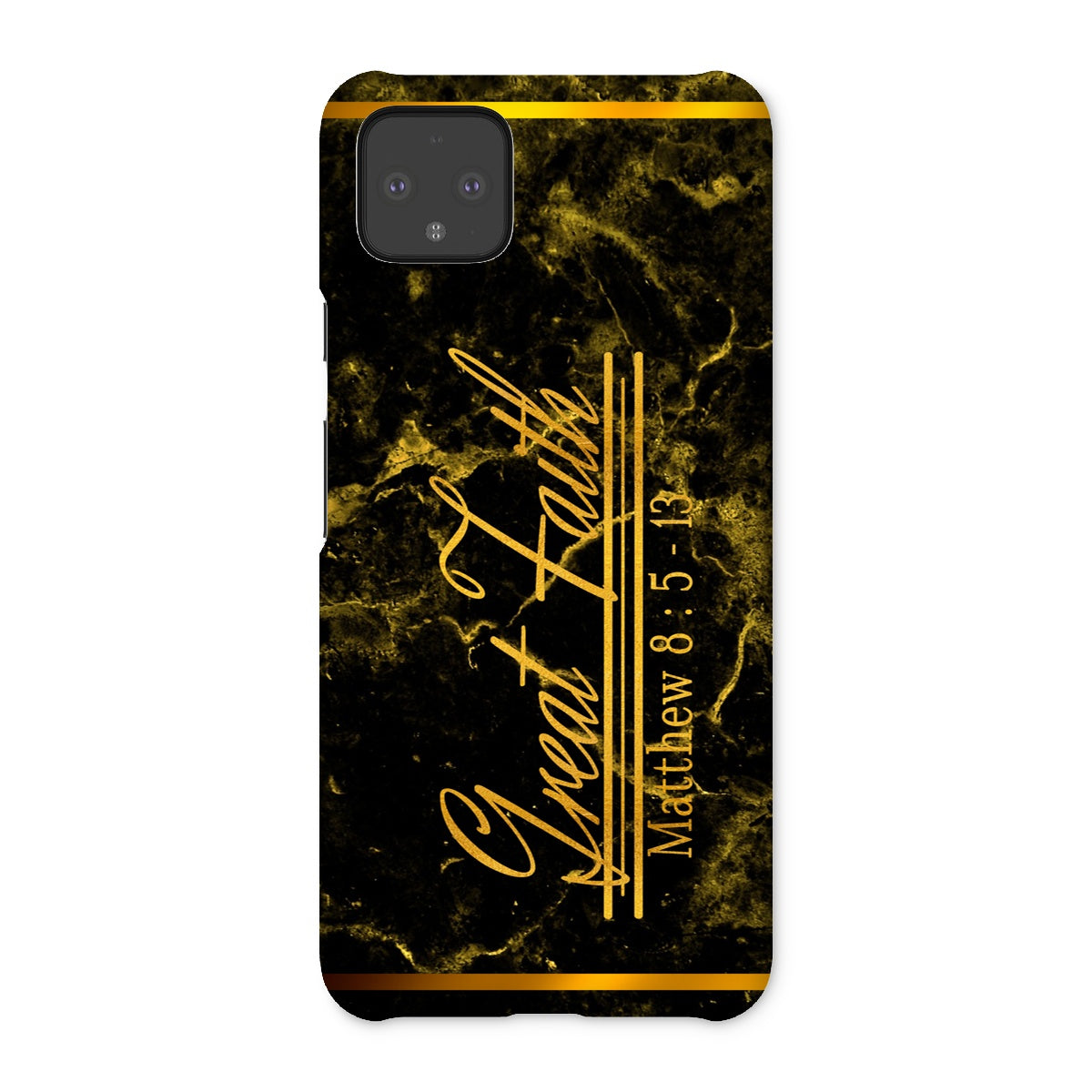 Great Faith || Matthew 8:5-13 Snap Phone Case