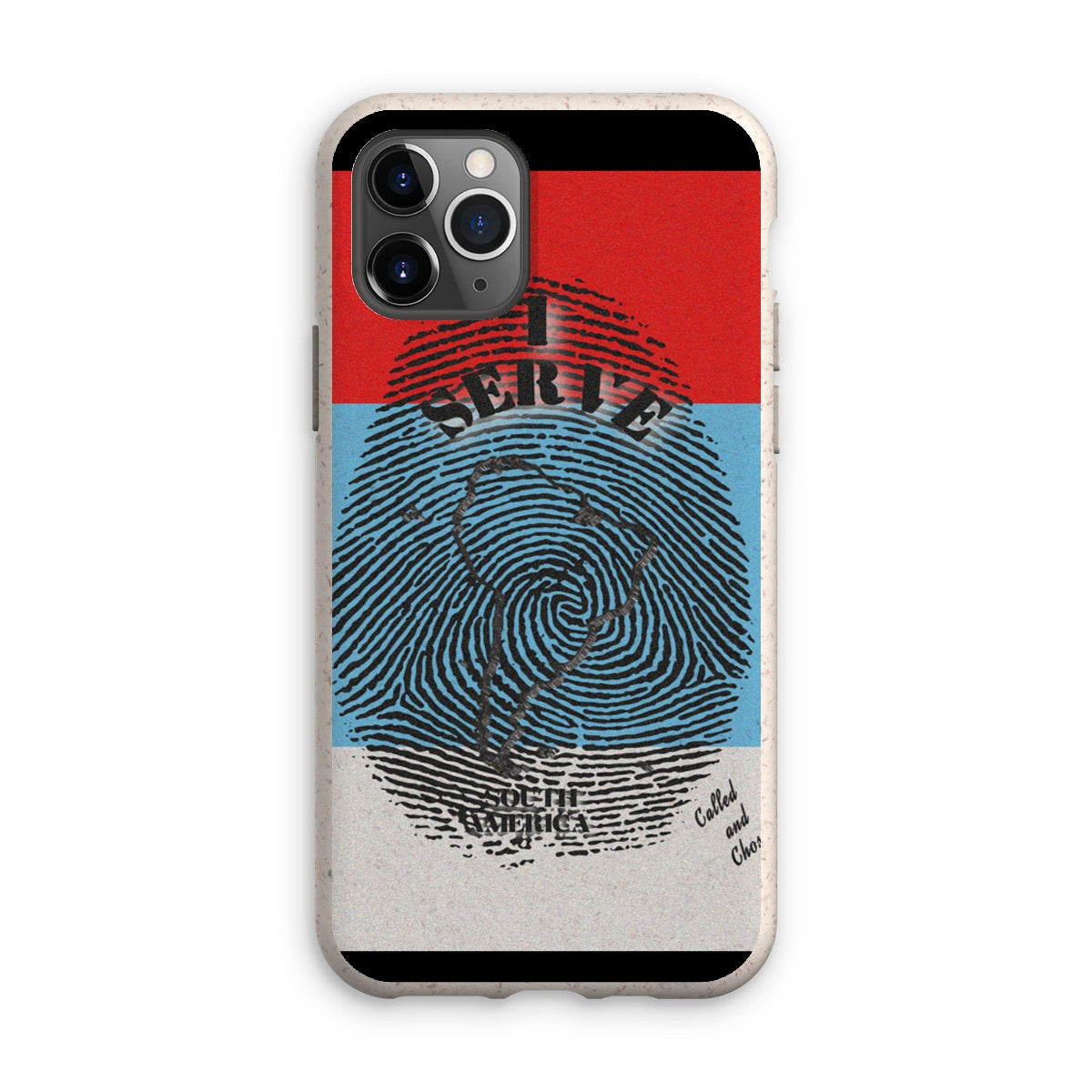 I Serve South America Fingerprint Eco Phone Case
