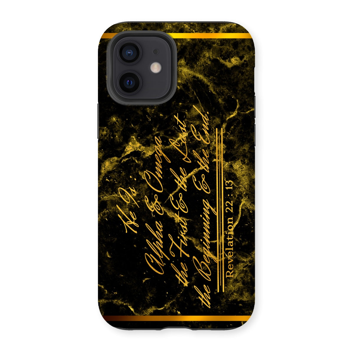 Alpha & Omega || Revelation 22:13 Tough Phone Case