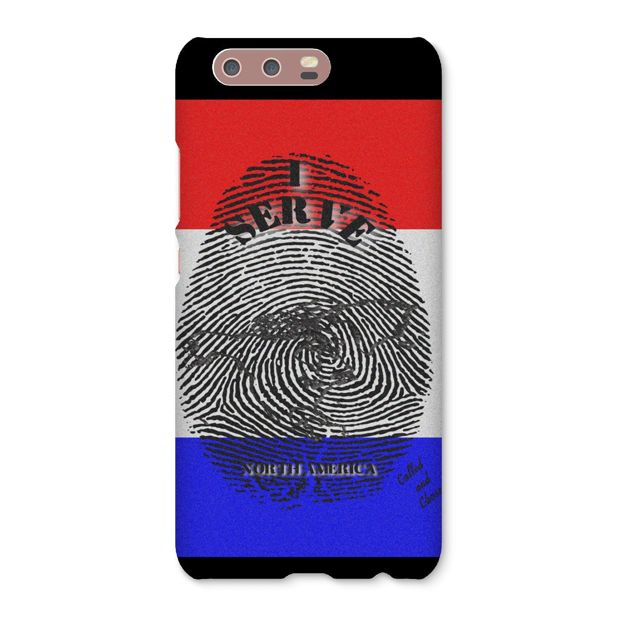 I Serve North America Fingerprint Snap Phone Case