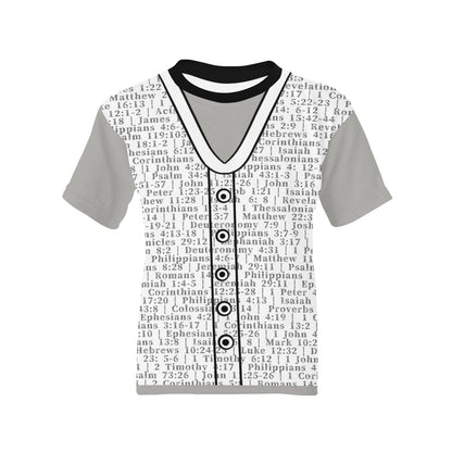 Youth Girl Revelation 22:13 Covered T-Shirt