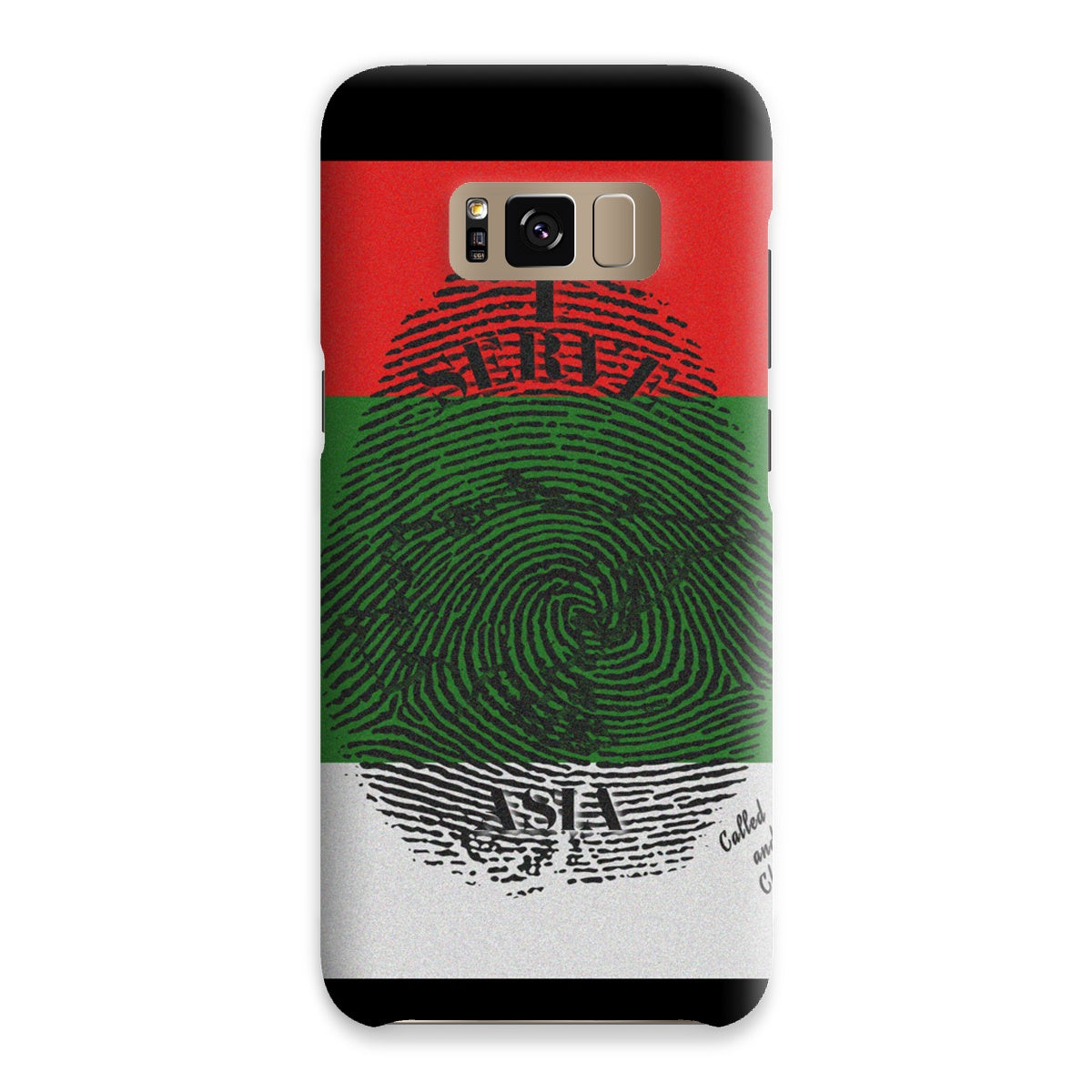 I Serve Asia Fingerprint Snap Phone Case