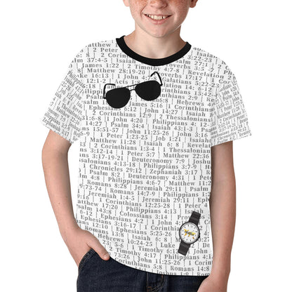 Youth Unisex Ecclesiastes 7:1 Covered T-Shirt
