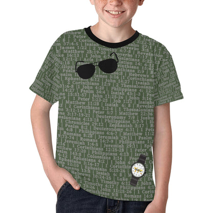 Youth Unisex Ecclesiastes 7:1 Covered T-Shirt