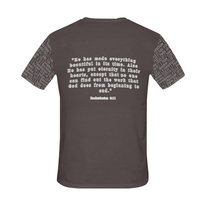 Adult Unisex Ecclesiastes 3:11 D.H.W. Jersey Tee
