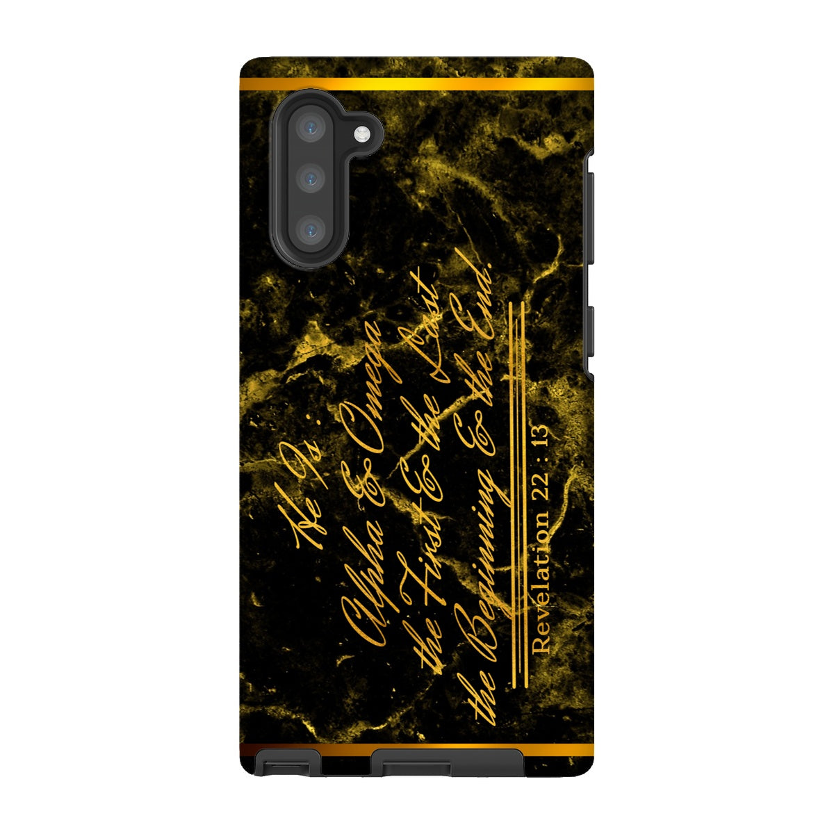Alpha & Omega || Revelation 22:13 Tough Phone Case