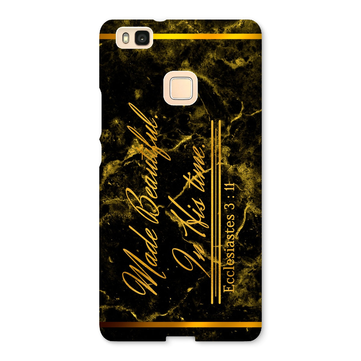Made Beautiful in His Time || Ecclesiastes 3:11 Snap Phone Case