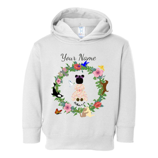 Personalized Born For This Time Toddler Girl’s Hoodie