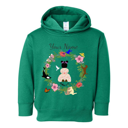 Personalized Born For This Time Toddler Girl’s Hoodie