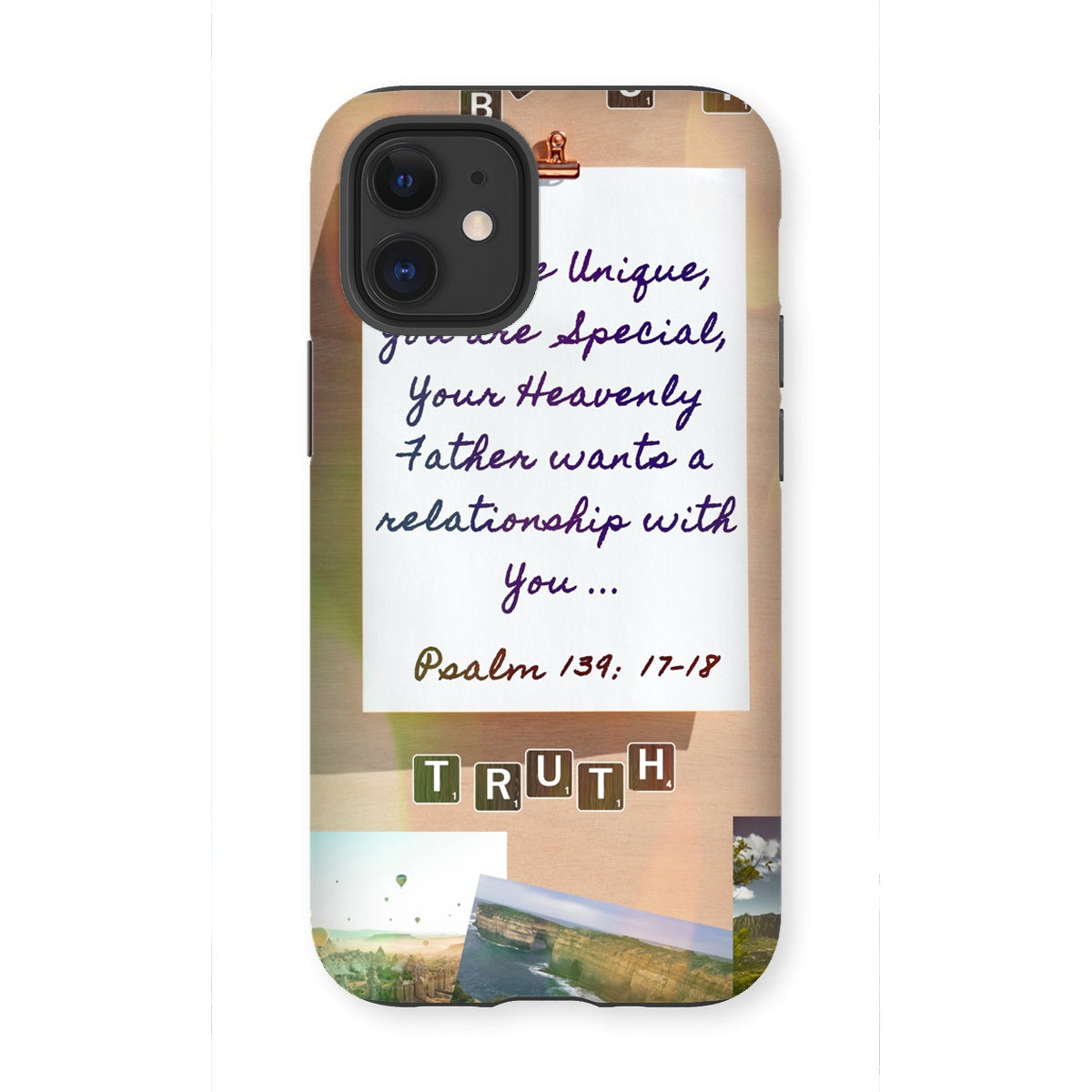 You Are Unique Tough Phone Case