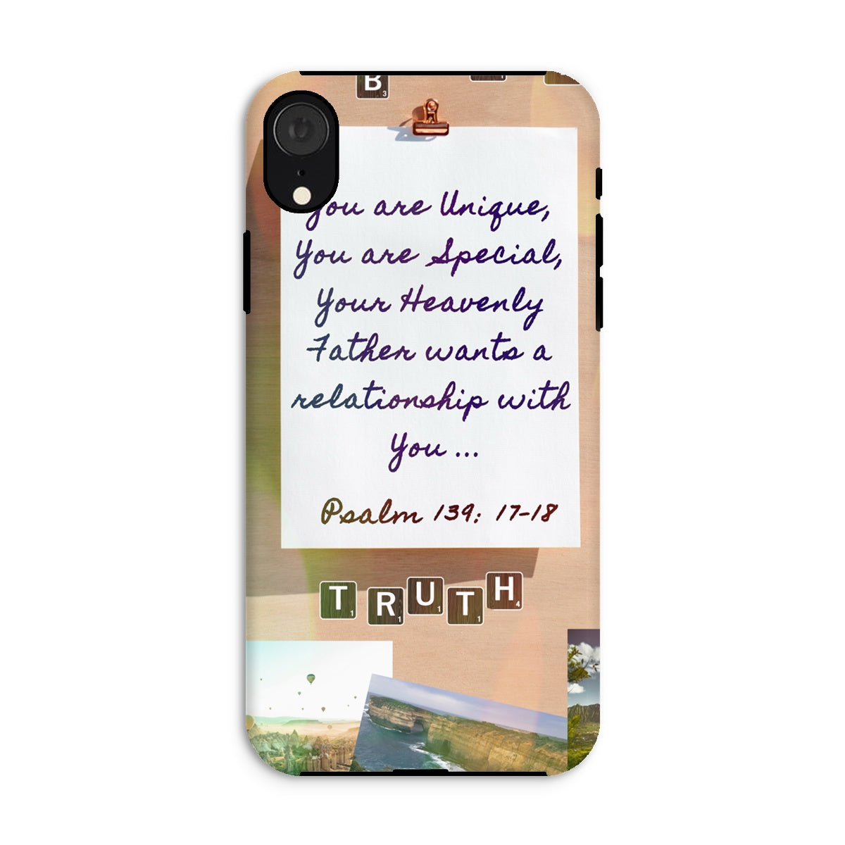 You Are Unique Tough Phone Case