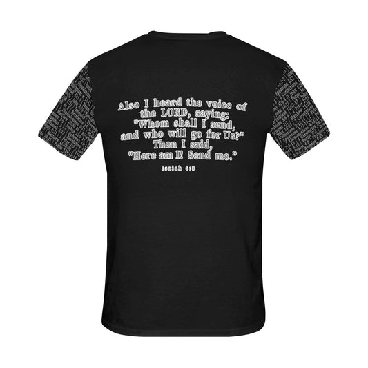 Adult Unisex Isaiah 6:8 D.H.W. Jersey Tee